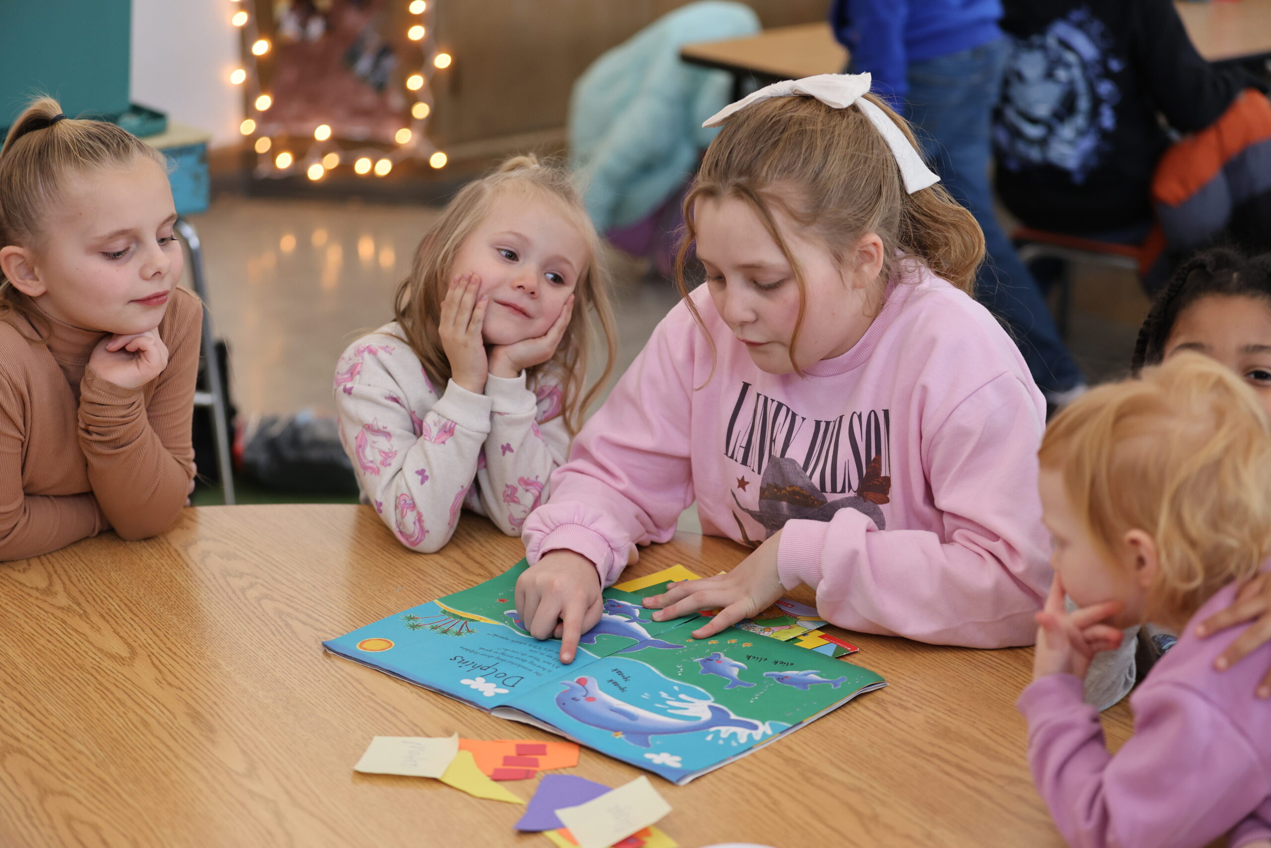 Book Buddies Program Helps Bridge Gaps Between UPK, Fourth Graders